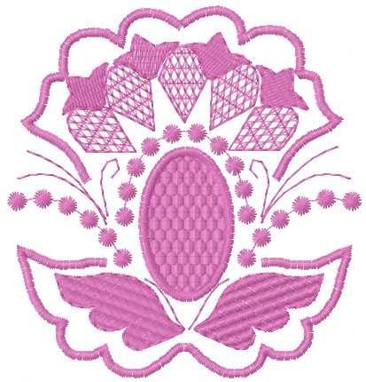 More information about "Violet decoration free machine embroidery design"