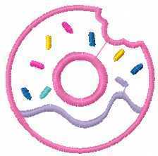 More information about "Donut applique free embroidery design"