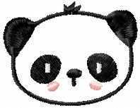 More information about "Panda applique free embroidery design"
