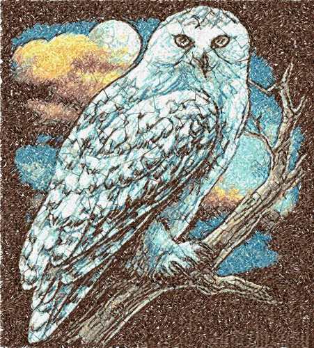 More information about "Polar owl photo stitch free embroidery design"