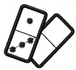 More information about "Domino free embroidery design"