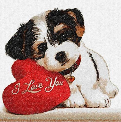 More information about "I love you photo stitch free embroidery design"