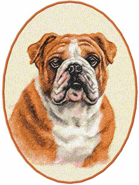 Boxer dog photo stitch free embroidery design