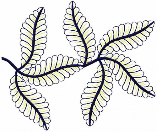 More information about "Branch free embroidery design"