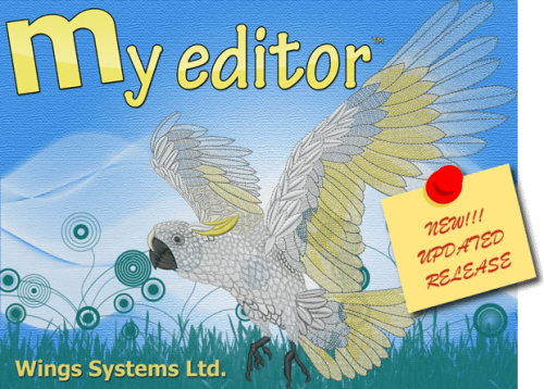 More information about "My Editor free embroidery software"