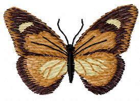 More information about "Small butterfly free embroidery design"