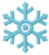 More information about "Snowflake free embroidery design 11"