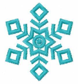 More information about "Snowflake free embroidery design 12"