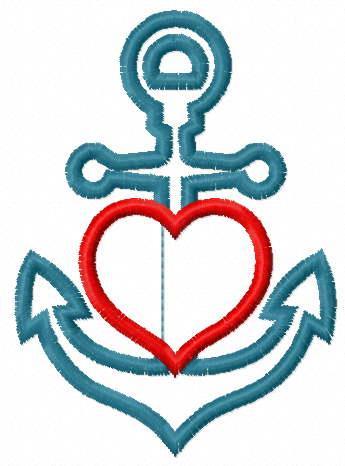More information about "Anchor applique free embroidery design"