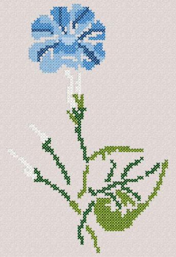 More information about "Bindweed free embroidery design"