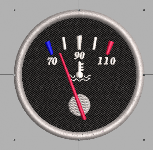 More information about "Temperature Gauge free embroidery design"