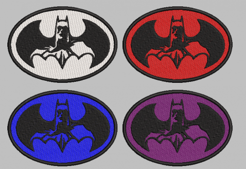 More information about "Batman Dark free embroidery design"