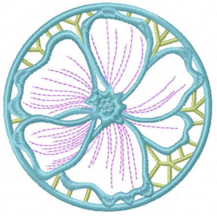 Lace flower free embroidery design - Free embroidery designs links and ...