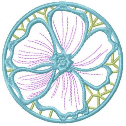 More information about "Lace flower free embroidery design"