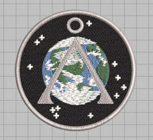 More information about "Stargate SG1 Earth free embroidery design"