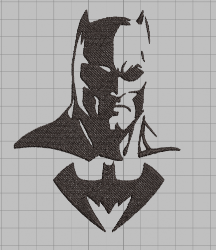 More information about "Batman Tough free embroidery design"