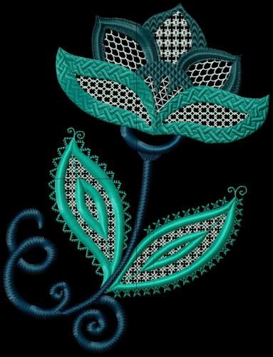 More information about "Flower folk free embroidery design"
