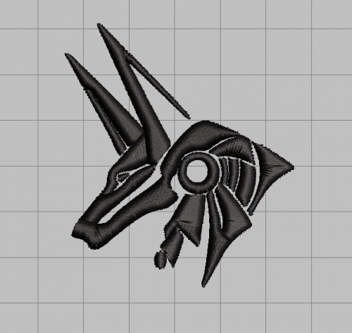 More information about "SG1 Stargate SG1 Anubis free embroidery design"