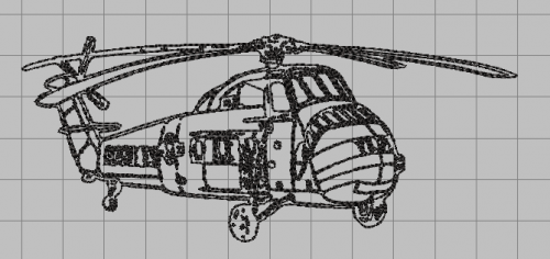 More information about "Sea Horse Helicopter free embroidery design"