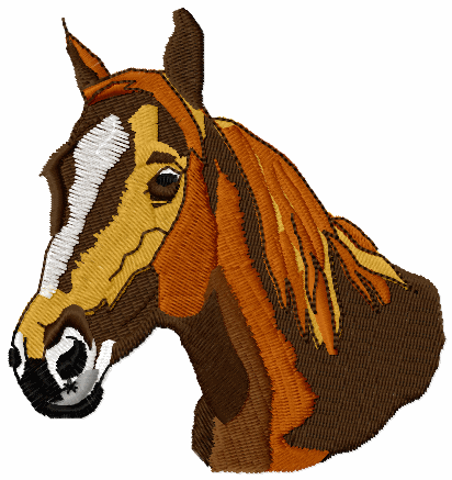 Horse free embroidery design