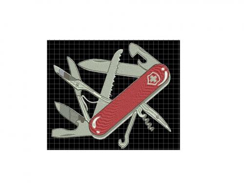 More information about "Швейцарский нож бесплатный дизайн машинной вышивки"