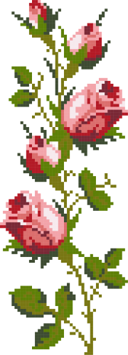 More information about "Roses free embroidery design"