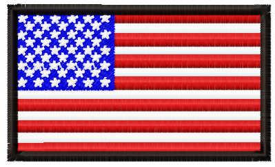 More information about "USA flag free embroidery design"