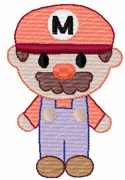 More information about "Baby super mario free embroidery design"