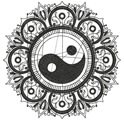 More information about "Ying Yang free embroidery design"