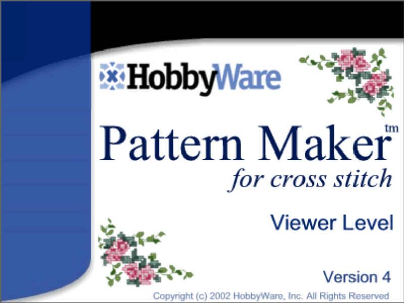 Pattern Maker Viewer cross stitch free software