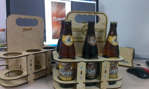 More information about "Beer bottle stand free laser cut file 1"