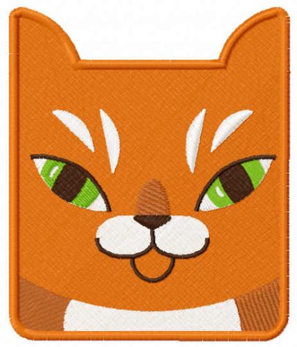 More information about "Cat pocket free embroidery design"