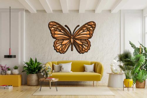 More information about "Butterfly free mandala 3d cut file"