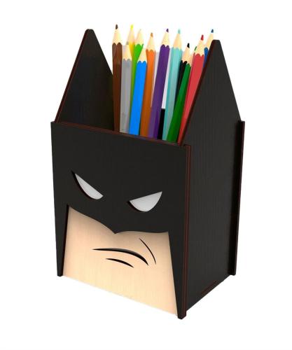 More information about "Batman pencil holder free laser cut file"