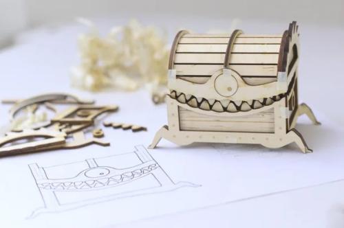 More information about "Halloween box free laser cut file"