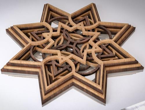 More information about "Star decor 3D free laser cut file"