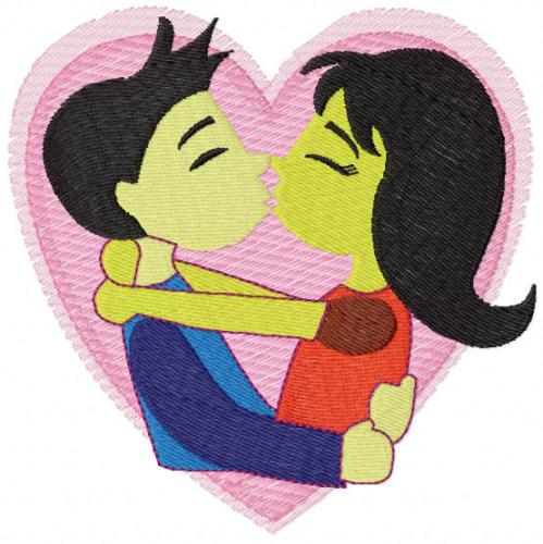 More information about "Love free machine embroidery design"