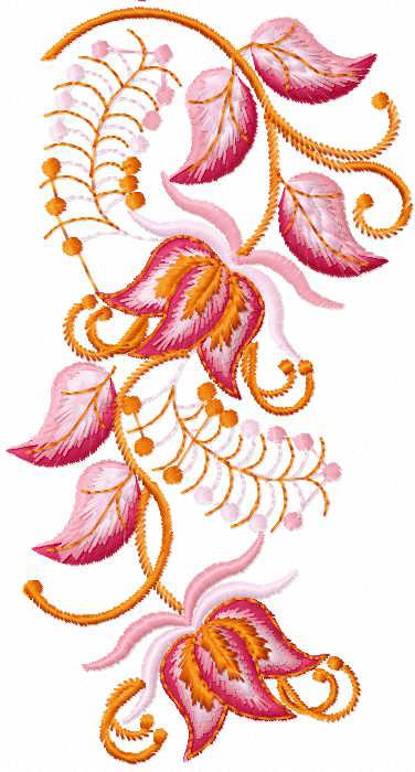 Botanic Elegance Decor free embroidery design