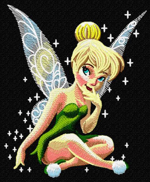 Tinkerbell free embroidery design