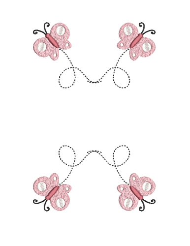 More information about "The Butterfly Pink free embroidery design"