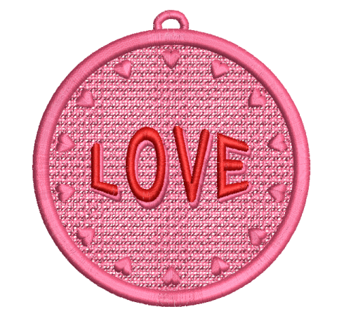 More information about "LACE PENDANT free embroidery design"