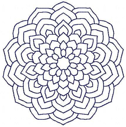 More information about "Mandala free embroidery design"