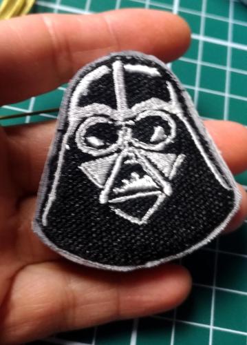 More information about "Black mask free embroidery design"