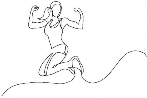 More information about "Fitness free embroidery design"