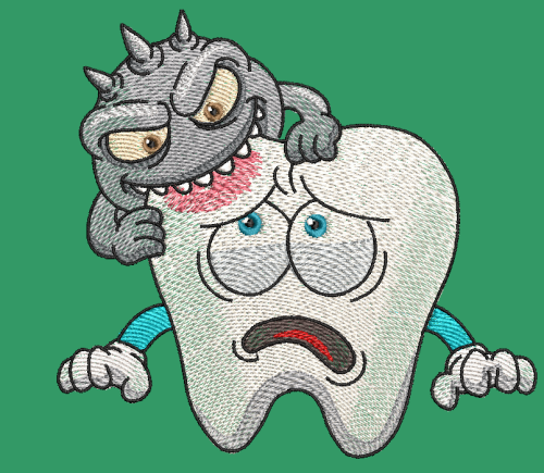 More information about "DENTAL free embroidery design"