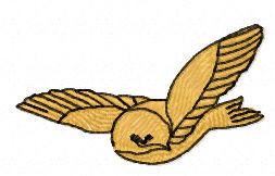 Sparrow free embroidery design