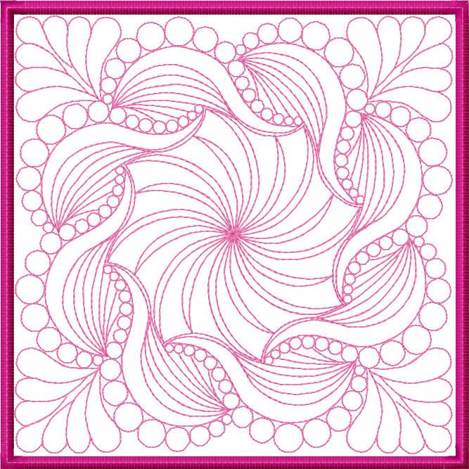 Launch mat free embroidery design