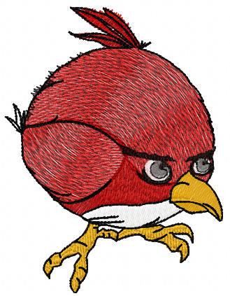 Craft with Characters: Angry Birds Free Embroidery design Game On