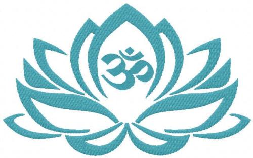 More information about "Lotus sign free embroidery design"