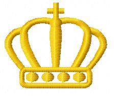 More information about "Crown free embroidery design"